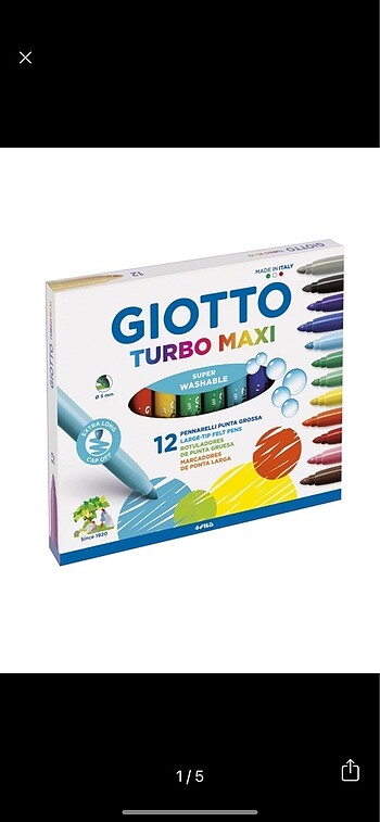 giotto keceli kalem 12 adet