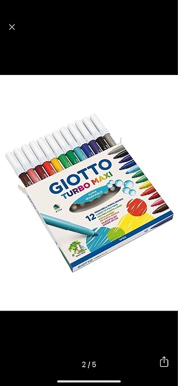 giotto keceli kalem 12 adet