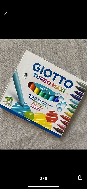 Beden giotto keceli kalem 12 adet