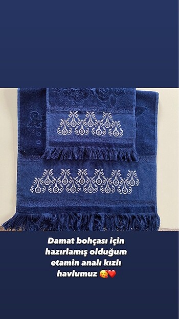 Etamin havlu