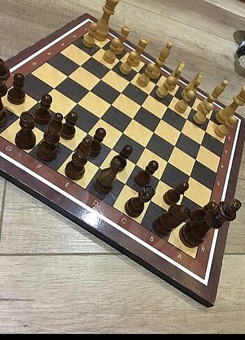  Beden Ahşap satranç takımı 