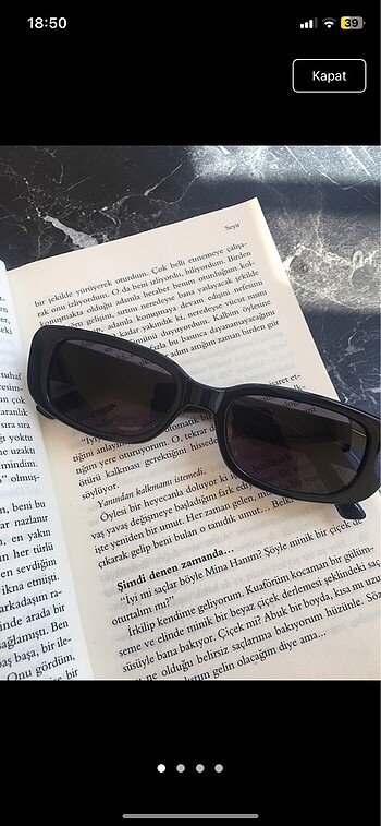 Retro güneş gözlüğü unisex