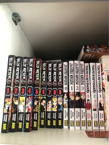 İblis Keser 1-9 Tam Set Türkçe Manga Demon Slayer