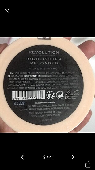 Beden ten rengi Renk Highlighter