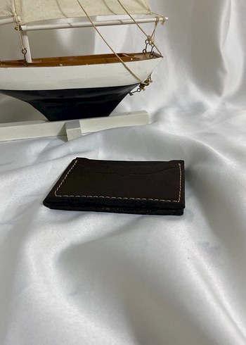 Kahverengi Minimalist Erkek Cüzdanı - Görsel 4