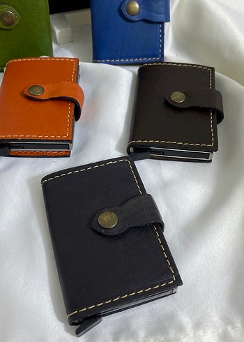 Çok Renkli Minimalist Erkek Cüzdanı - Görsel 4