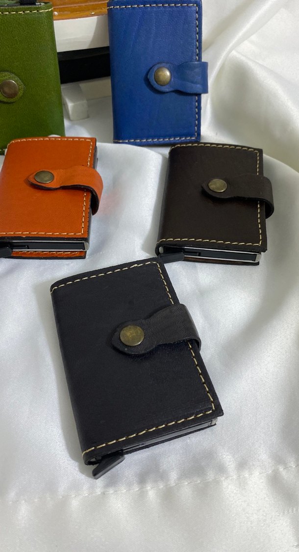 Çok Renkli Minimalist Erkek Cüzdanı - Görsel 4