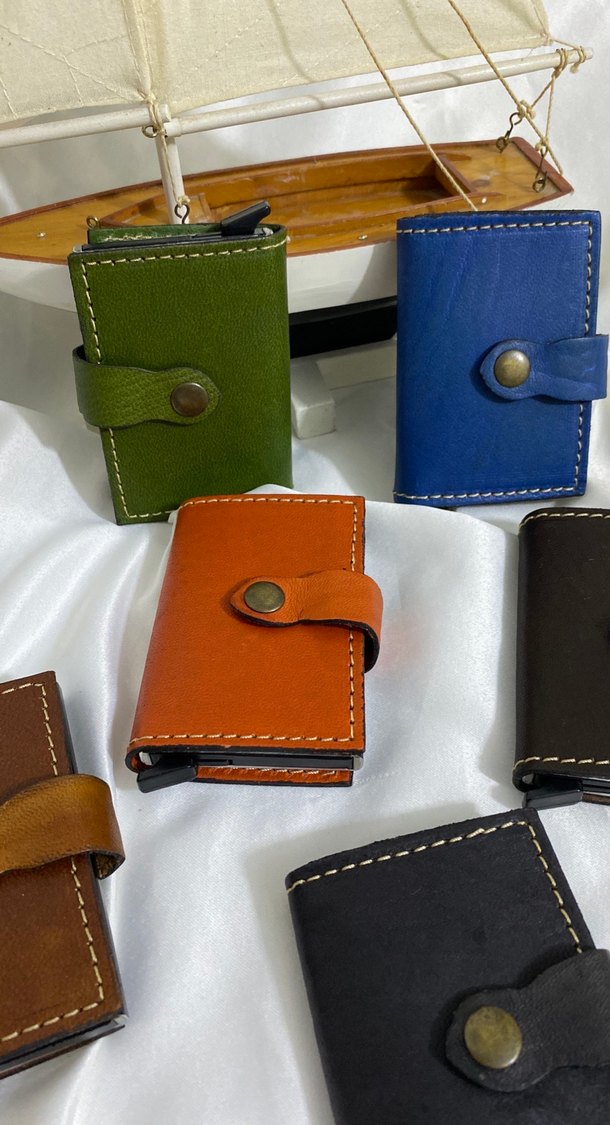 Çok Renkli Minimalist Erkek Cüzdanı - Görsel 3