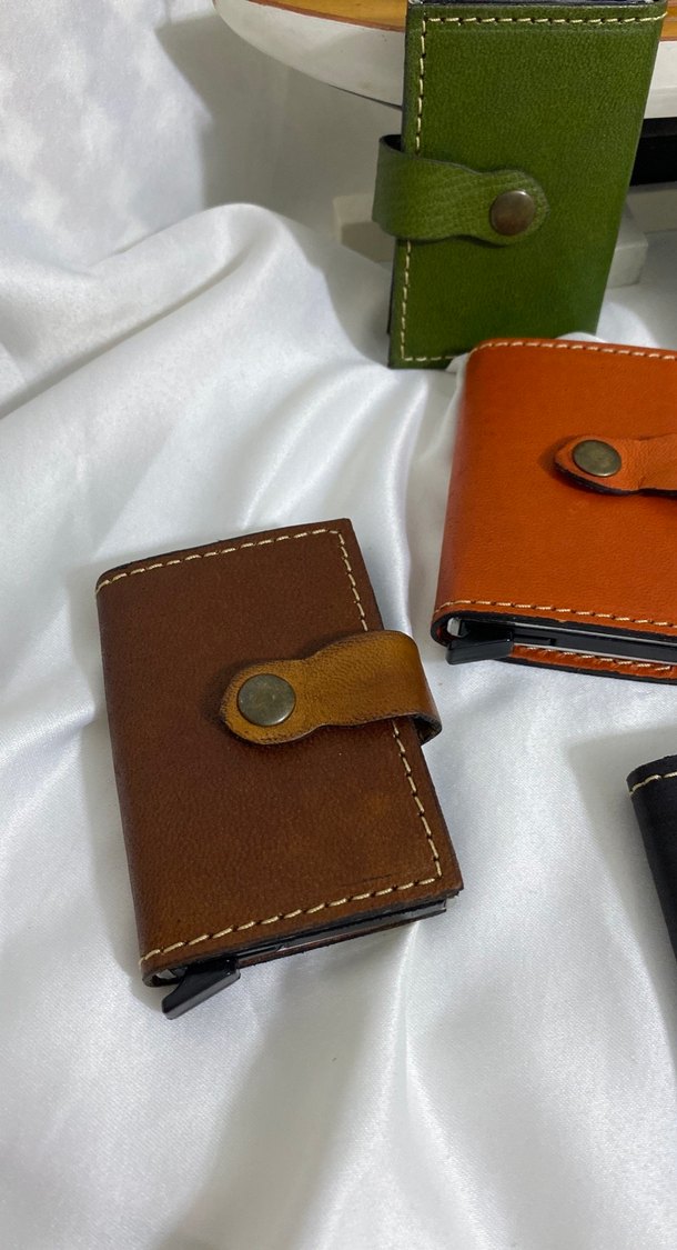 Çok Renkli Minimalist Erkek Cüzdanı - Görsel 2