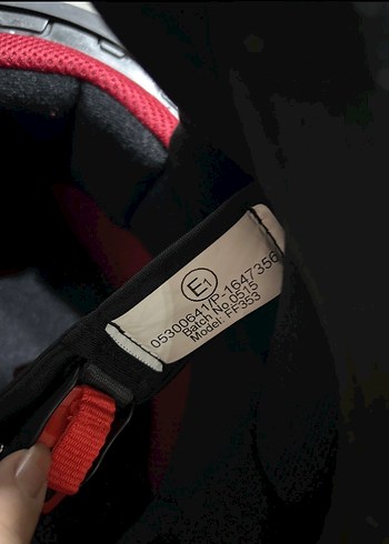 LS2 Siyah Baskılı Motosiklet Kaskı - Görsel 5