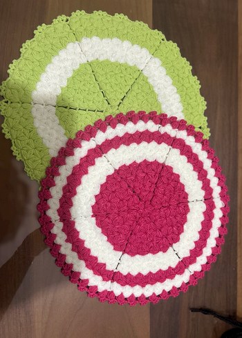 Renkli Nakışlı 2li Banyo lifi - Görsel 2