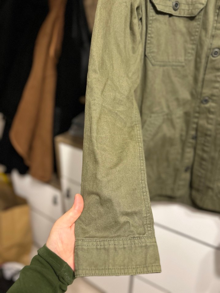 Düğmeli Kamuflaj Desenli erkek Ceket - Görsel 3