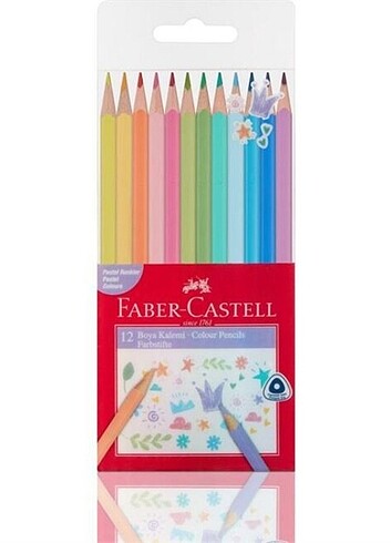 Faber Castell 12 li kuru boya