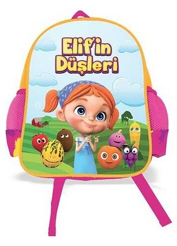 Lisanslı tek bölmeli Elif'in Düşleri çantası