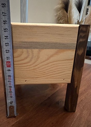 Ahşap Saksı - Görsel 5