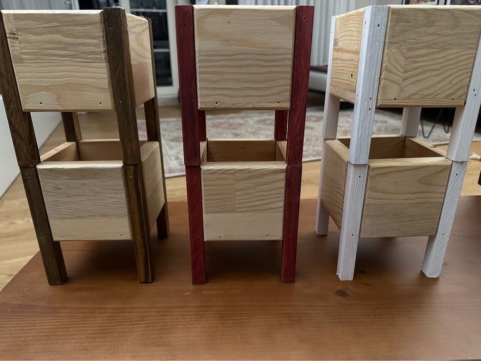 Ahşap Saksı - Görsel 4