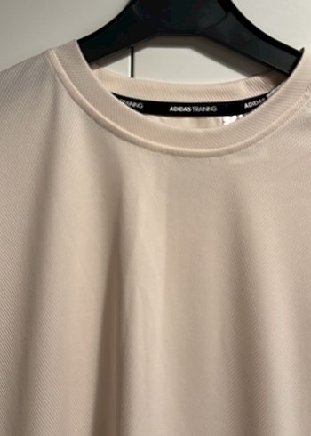 Adidas Erkek Krem Kolsuz Spor Tişört - Görsel 2