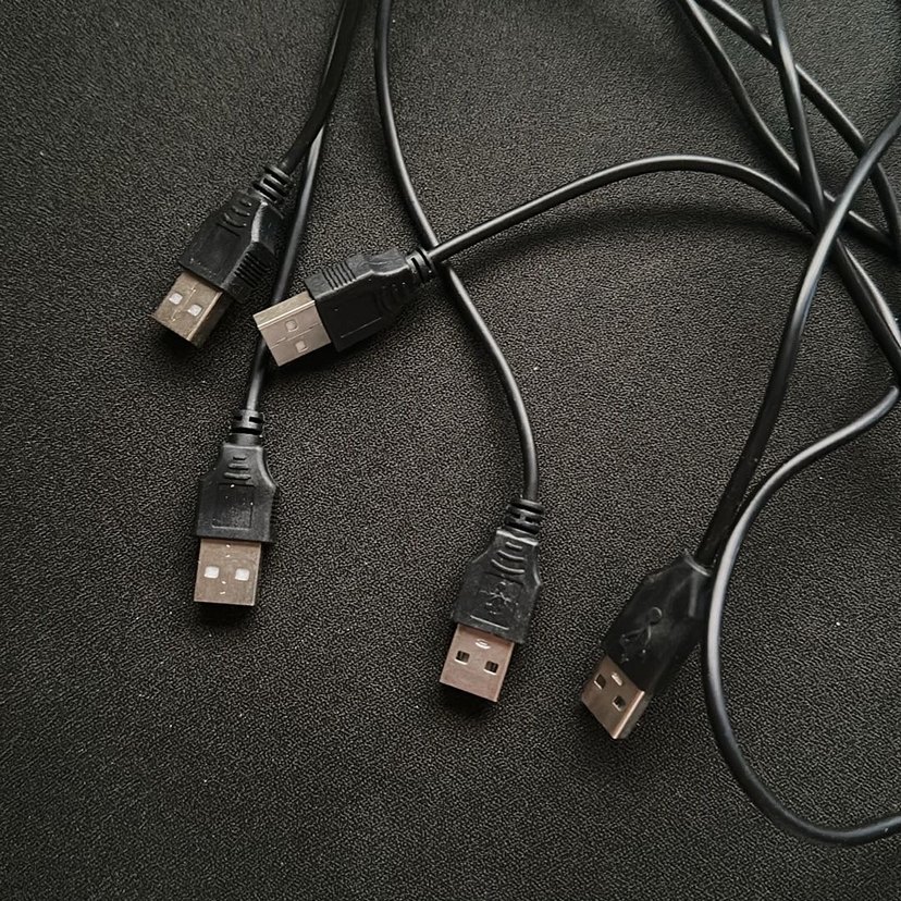 Siyah Çoklu USB Hub Anahtarlı - Görsel 2