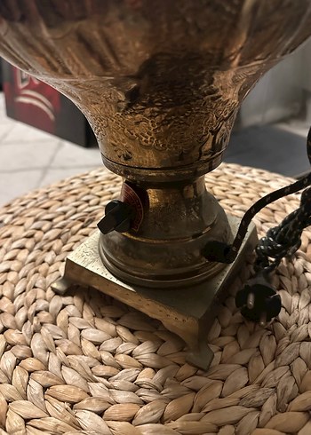 Pirinç Bakır Semaver Çaydanlık - Görsel 3