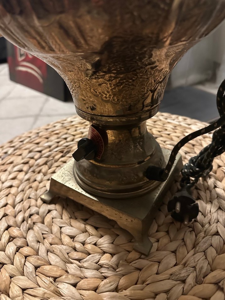 Pirinç Bakır Semaver Çaydanlık - Görsel 3