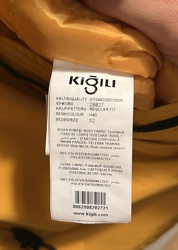 Kiğılı Mevsimlik Ceket - Görsel 4