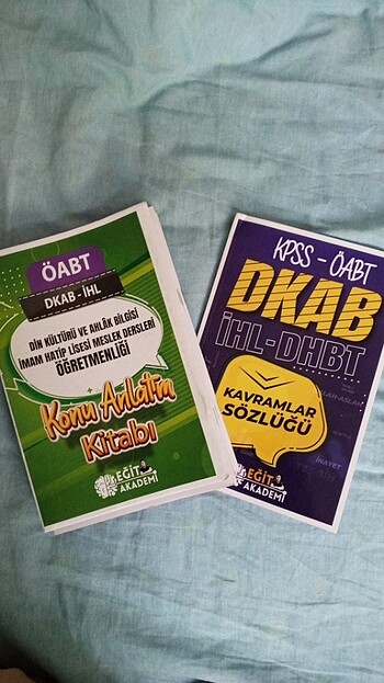 DKAB-İHL Eğit Akademi Konu Anlatım Kitabı ve Eğit Akademi Kavram