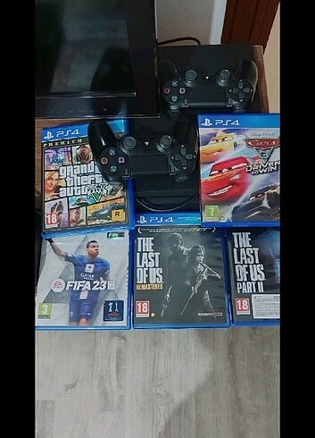 Ps4&oyunlar &iki kol