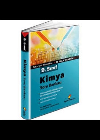 9. Sınıf Kimya Soru Bankası Aydın yayınları