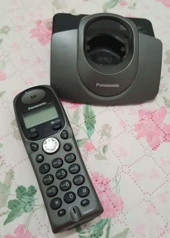Panasonic Gri Kablosuz Telefon
