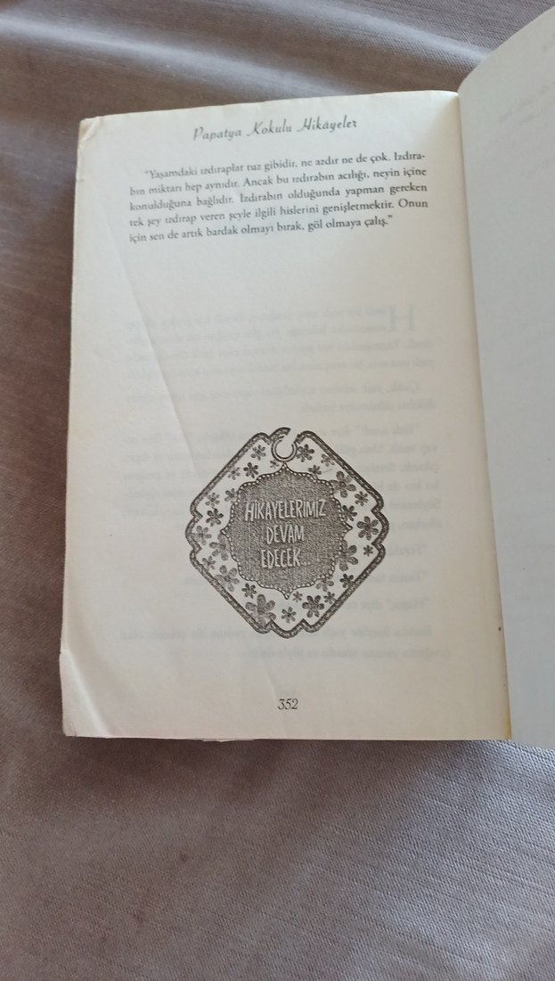 Papatya Kokulu Hikayeler - Kokulu Kitap - Görsel 4