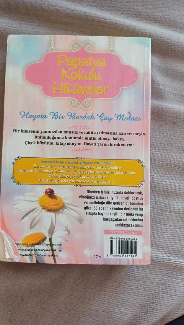 Papatya Kokulu Hikayeler - Kokulu Kitap - Görsel 2