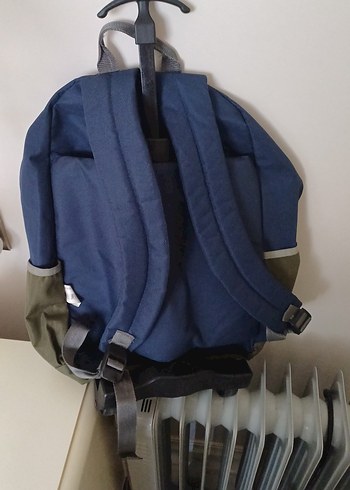 Tekerlekli Yeşil Gri Okul Sırt Çantası - Görsel 3