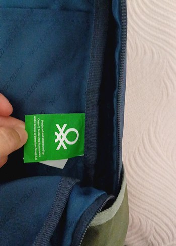 Tekerlekli Yeşil Gri Okul Sırt Çantası - Görsel 2