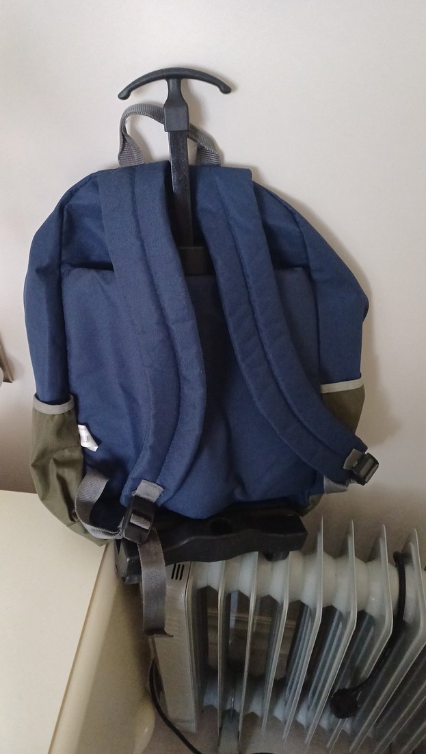 Tekerlekli Yeşil Gri Okul Sırt Çantası - Görsel 3