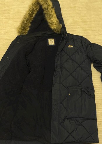 46 Beden siyah Renk unisex lacivert Midi Kürklü Kış Montu