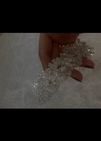 Beden siyah Renk Nuga Siyah Zirkon Taşlı Taç