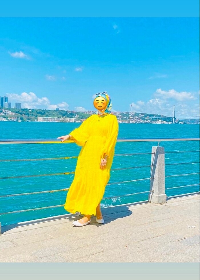 Tesettürlü elbise - Görsel 3