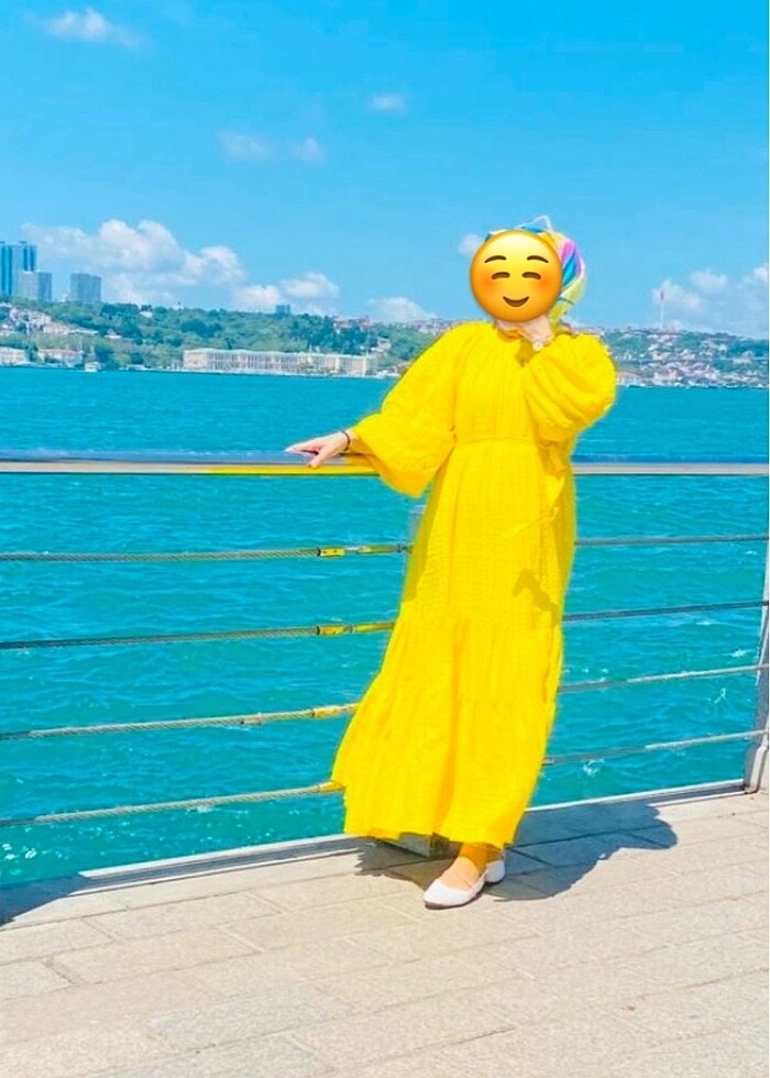 Tesettürlü elbise - Görsel 4