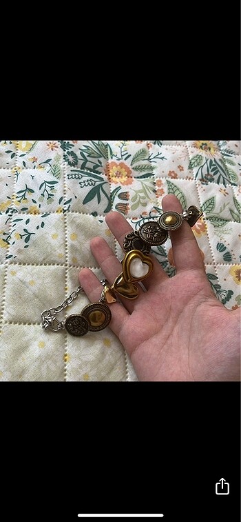 Diğer Vintage punk style kalpli choker