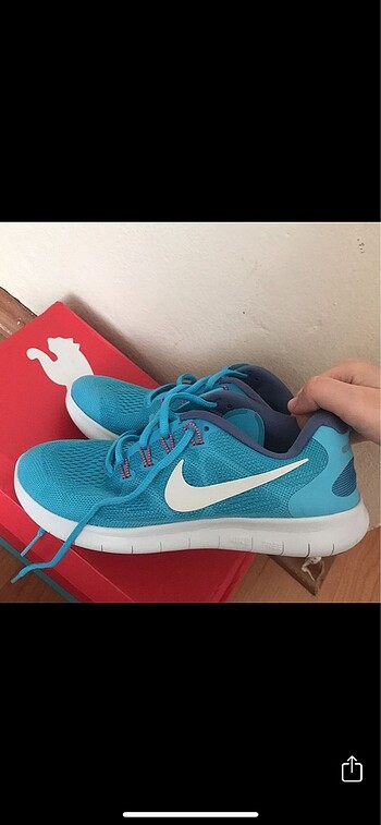 37,5 Beden mavi Renk Nike kadin spor ayakkabi