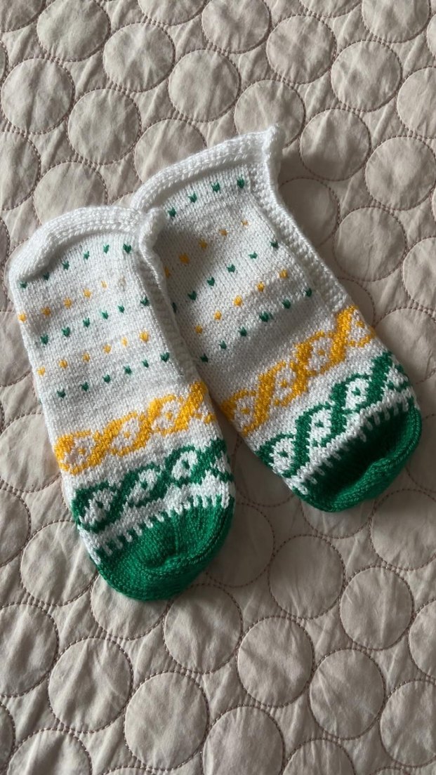 Nakışlı Renkli Erkek Çorapları - Görsel 2