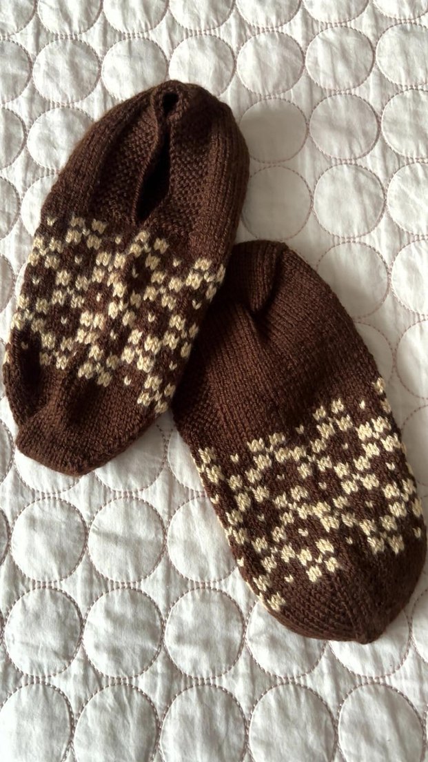 Kahverengi Erkek Çocuk Çorapları - Görsel 2