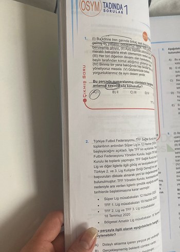 TYT Türkçe Soru Bankası ÜçDörtBeş - Görsel 2