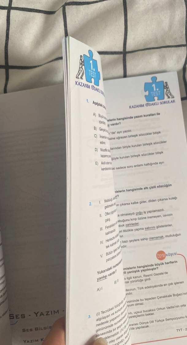 TYT Türkçe Soru Bankası ÜçDörtBeş - Görsel 3