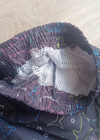 Renkli Bağlama Desenli Erkek Mini Şort - Görsel 3