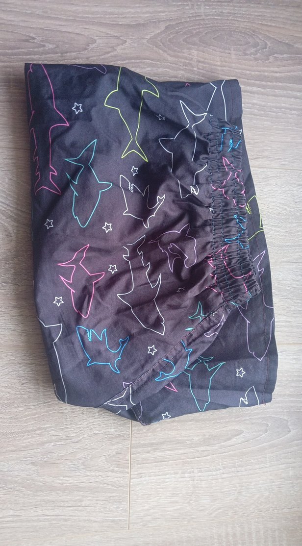 Renkli Bağlama Desenli Erkek Mini Şort - Görsel 5