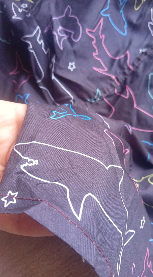 Renkli Bağlama Desenli Erkek Mini Şort - Görsel 2