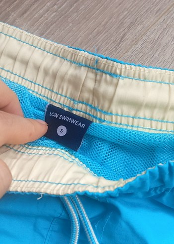 Erkek Mavi Midi Boy Şort - Görsel 3