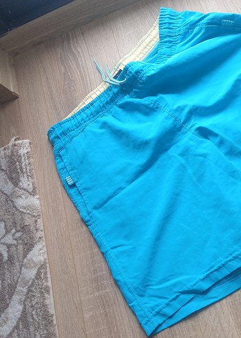 Erkek Mavi Midi Boy Şort - Görsel 5