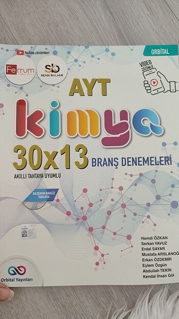Orbital ayt kimya deneme